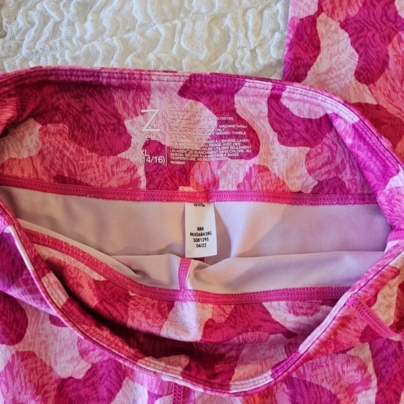 Z by Zella Girls Pink Leggings Size XL 14 - Picture 3 of 5